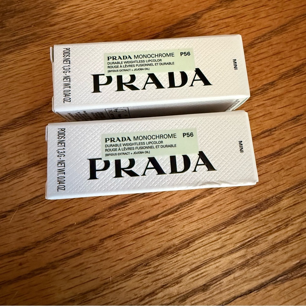 Prada Mini Lipsticks MONOCHROME HYPER MATTE P56 NOTTE, Quantity: 2 - Picture 6 of 8